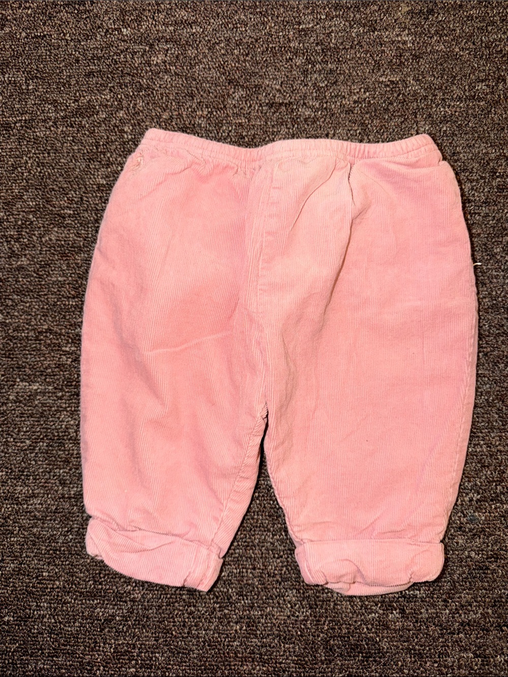 Ralph Lauren baby Pink Corduroy Kids Pants with Elastic Waist size 3m